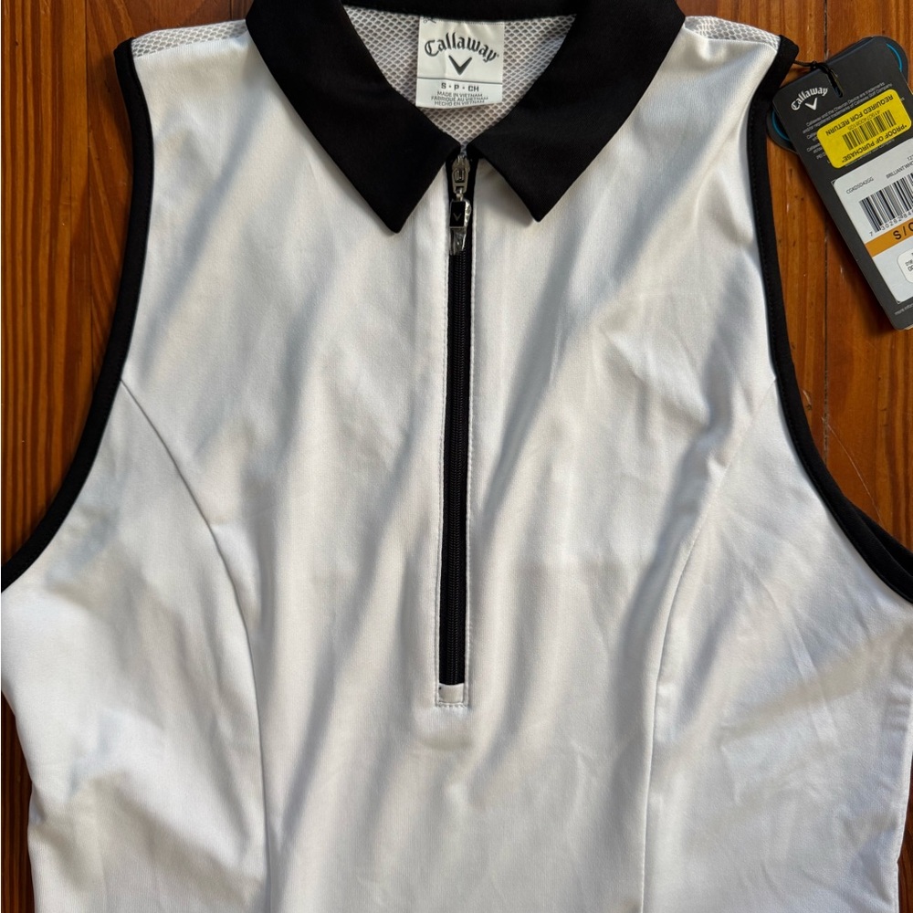 Callaway White and Black Women's Dress - Picture 5 of 9